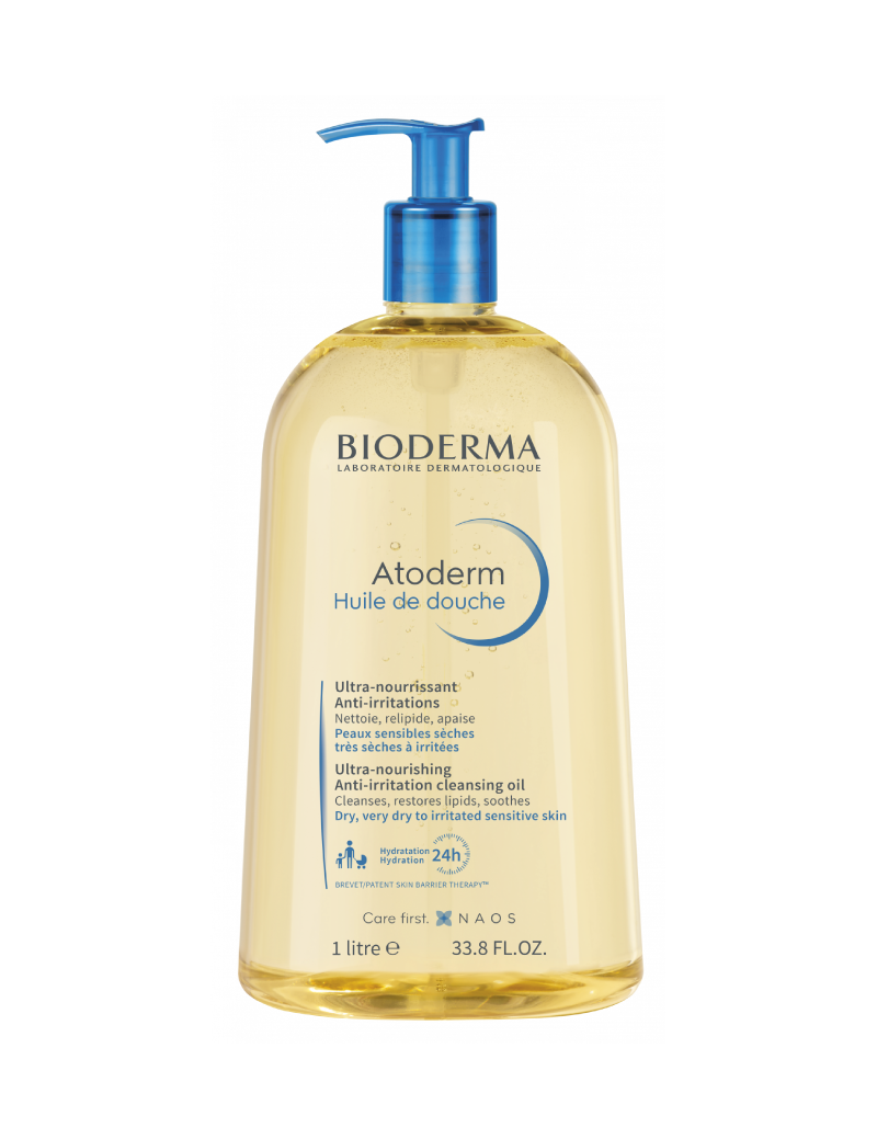 BIODERMA ATODERM HUILE DE DOUCHE 1 LITRO 1 BIODERMA ATODERM HUILE DE DOUCHE 1 LITRO