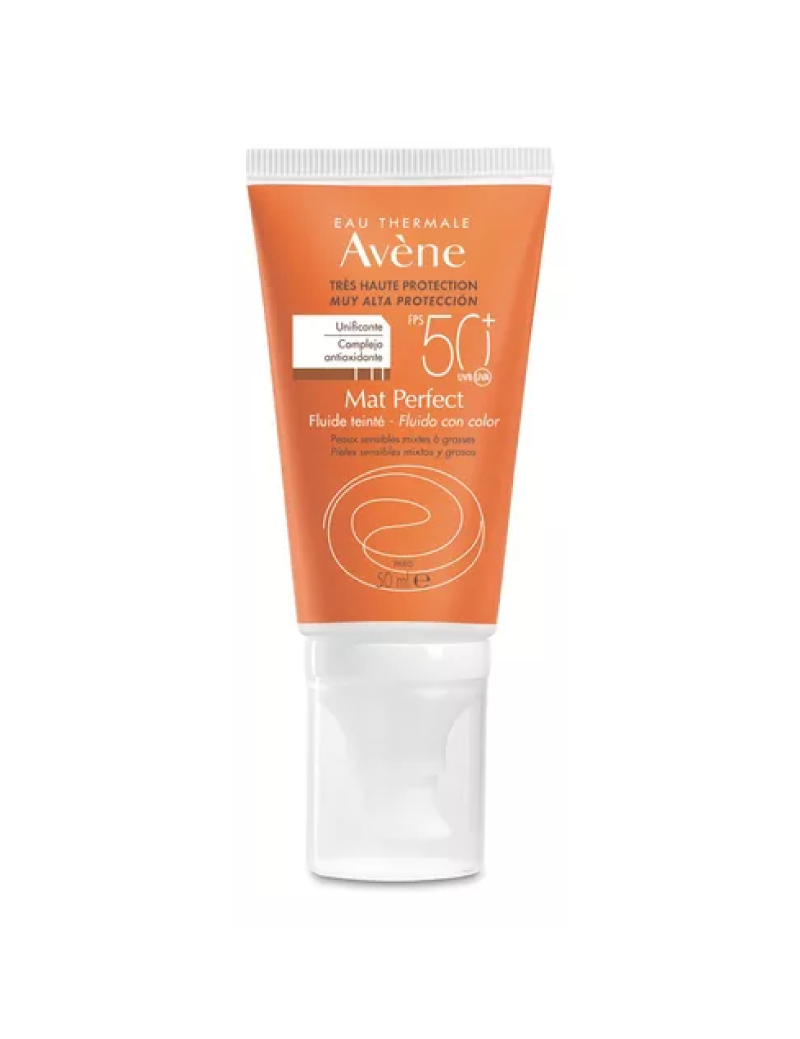 AVÈNE FLUIDO CON COLOR / MAT PERFECT 50+