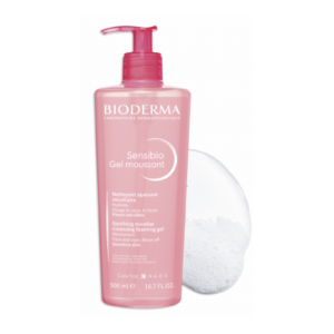 BIODERMA SENSIBIO GEL MOUSSANT 200ML ROSADO