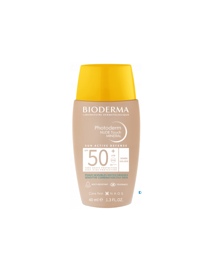 BIODERMA PHOTODERM NUDE TOUCH MINERAL DORÈE 1 BIODERMA PHOTODERM NUDE TOUCH MINERAL DORÈE