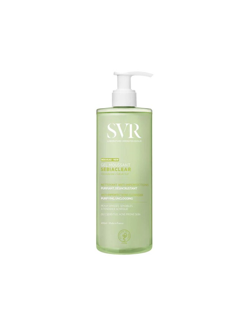SVR GEL MOUSSANT SEBIACLEAR 200ML 1 SVR GEL MOUSSANT SEBIACLEAR 200ML